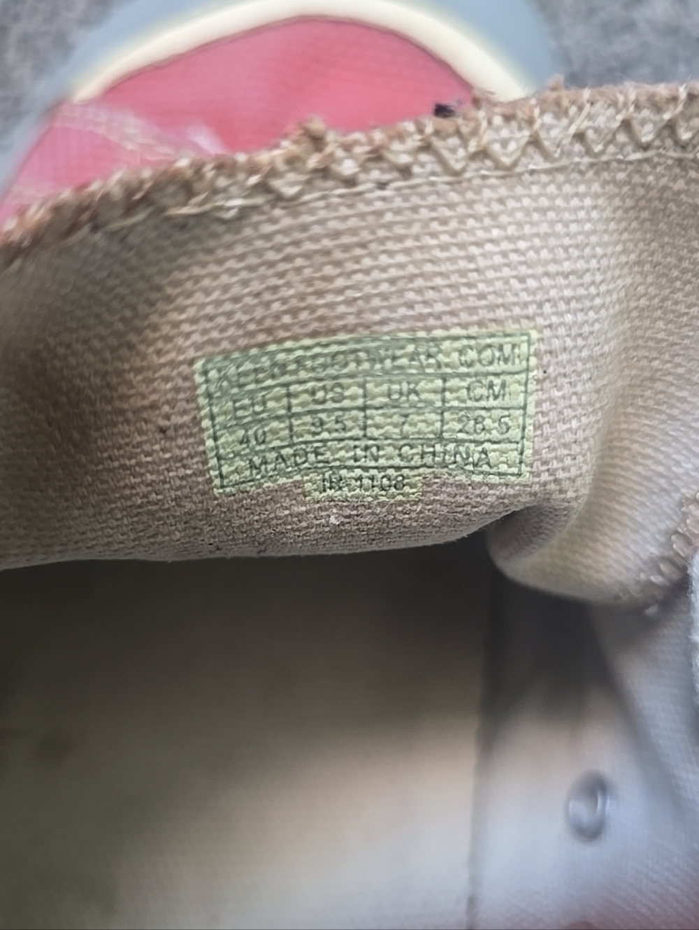 Keen women's Colorado lace up canvas shoes coral/gray size 9.5 - Picture 11 of 11